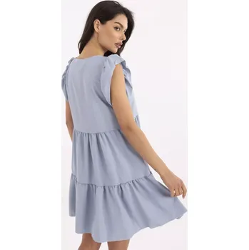 Dámské šaty WN SK 704 šaty.83 světle modrá M