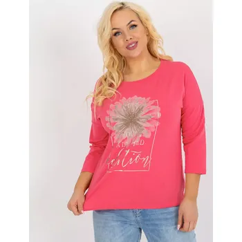 Dámská košile Halenka RV BZ 8496.10P růžová jedna velikost