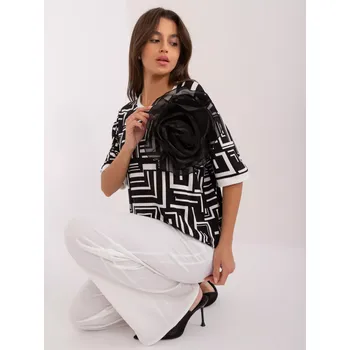 Dámská košile Halenka LK BZ 509697.27 černá jedna velikost