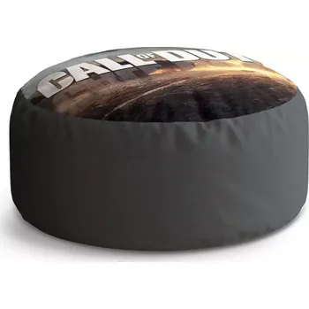 Taburet Sablio Kulatý taburet Circle Call of Duty Bojiště: 38x48 cm - Sablio