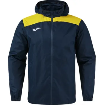 Pánská bunda Šusťáková bunda JOMA TRIVOR II, barva tmavě modrá - žlutá, velikost 3XL