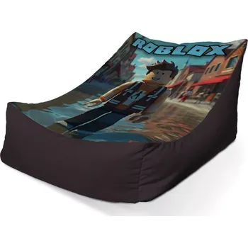 Sedací pytel Sablio Sedací vak Lounge ROBLOX Město - 80 x 95 x 50 cm