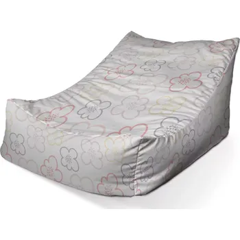 Sedací pytel Sedací vak Lounge Dětské kvítí - Sablio - 80 x 95 x 50 cm