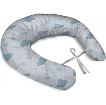 Kojící polštář Sablio Těhotenský polštář Létající talíře a rakety