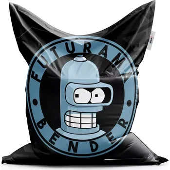 Sedací pytel Sablio Sedací vak Classic Futurama Bender Technology - 200x140 cm