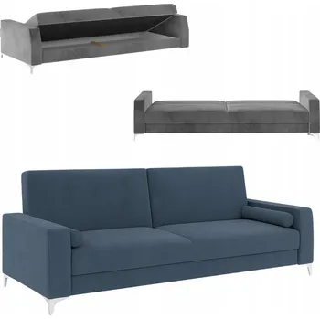 Pohovka KANAPE rozkládací pohovka NELA s funkcí spaní a úložným prostorem na povlečení