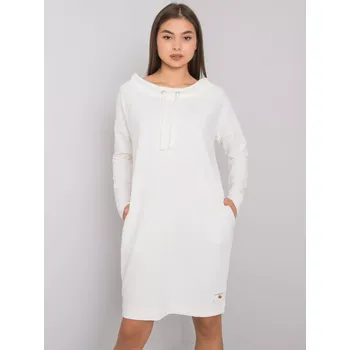 Dámské šaty Šaty RV SK 7160.43P ecru L/XL