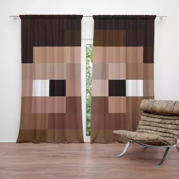 Závěs Sablio Závěsy Blocks Obličej: 2 ks - 140x250 cm - Sablio