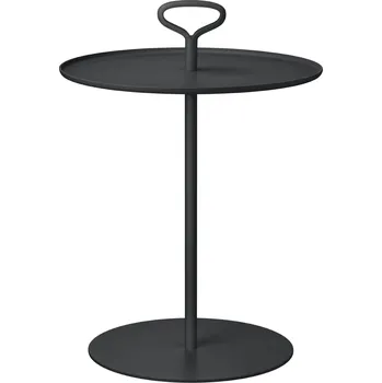 Zahradní stůl Blomus PORTER venkovní stolek průměr 42 cm černý