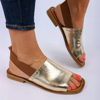 Dámské sandále Dámské sandály Artiker 54C0860 zlaté - 39, Zlatá