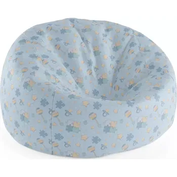 Sedací pytel Sablio Sedací vak Cocoon Puzzle a dudlíky - 115 x 75 cm x 45 cm - Sablio