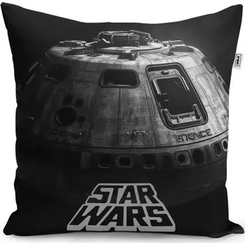 Dekorativní polštářek Dekorační polštář Star Wars Vesmírná loď - Sablio - 40x40 cm