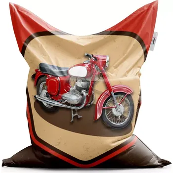 Sedací pytel Sablio Sedací vak Classic Jawa panelka Vintage - 200x140 cm