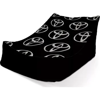 Sedací pytel Sablio Sedací vak Lounge Toyota Pattern - 120 x 100 x 80 cm