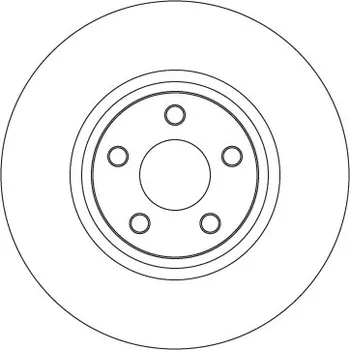 Brzdový kotouč Brzdový kotouč TRW DF6998S