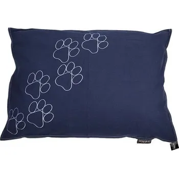 Pelíšek pro psa Lex&Max ortopedický polštář Happy Feet modrý 100 cm + Doprava zdarma