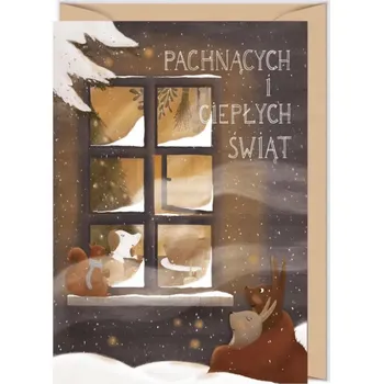 Obraz Vánoční přání 12 x 17 cm