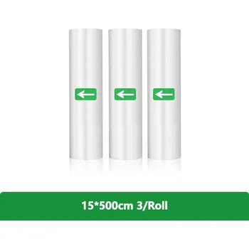 Vakuovací role | vakuové balení, potravinové sáčky - 15x500cm 3 role