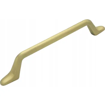Nábytkové kování Nábytková úchytka UU57, zlatá matná, 128 mm
