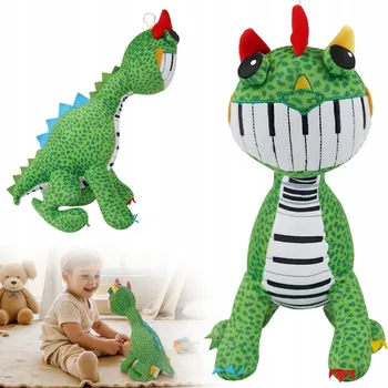 plyšák MILUŠ DINOSAURUS PLYŠOVÁ HRAČKA 30 CM SUPER MĚKKÁ MAZLIVÁ HRAČKA PRO DĚTI