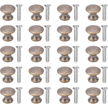 Nábytkové kování 20x NÁBYTKOVÁ KNOFLÍKOVÁ ÚCHYTKA NÁBYTKOVÁ ÚCHYTKA DO KUCHYŇSKÉ SKŘÍŇKY, KNOFLÍK NA NÁBYTEK