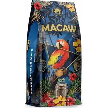 Káva Káva zrnková 1 kg MACAW Čerstvě pražená 100% ARABICA - Blue Orca Coffee