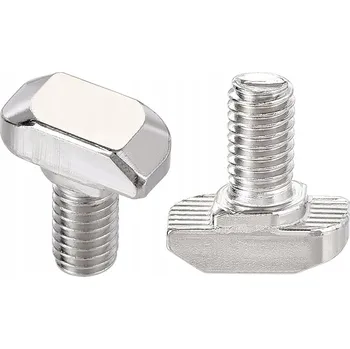 Šroub T-matice (šroub do T-drážky) pro profily 100 kusů - EU3030 - M6*16*7,5 mm