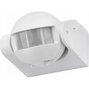 LED páska POHYBOVÝ SENZOR PRO LED OSVĚTLENÍ, NÁSTĚNNÝ OVLADAČ, BÍLÝ VENKOVNÍ SENZOR