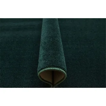 Koberec KOBEREC TMAVĚ LAHVOVĚ ZELEŇ LESKLÝ MĚKKÝ DO OBÝVACÍHO POKOJE ETERNITY 400x500 cm