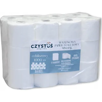 Toaletní papír bez vůně Czystuś 24 ks