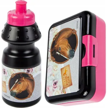 Svačinový box Sada lahev na pití Starpak 350 ml a svačinový box