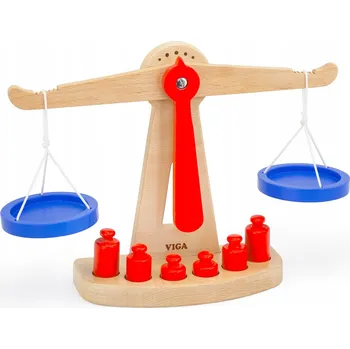 Dřevěná hračka Dřevěná dílenská Váha Viga 50660