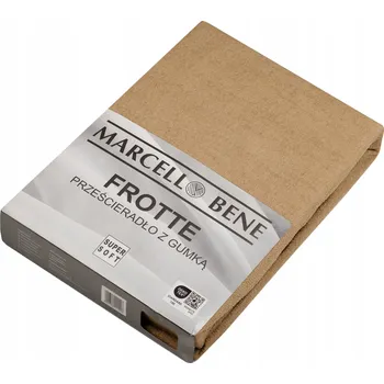 Prostěradlo Prostěradlo s gumou froté 160x200 +30cm, béžové