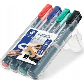 Permanentní popisovač vícebarevný Staedtler 4 ks