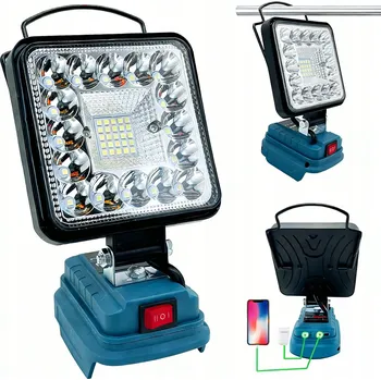 Pracovní světlo Světlomet pracovní LED Pracovní lampa halogenová svítilna přenosná svítilna 48W