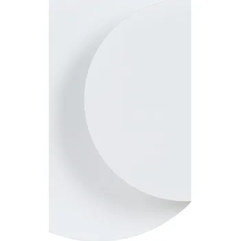 Nástěnné svítidlo Nástěnné svítidlo Emibig Circle bílé, 1x G9, 8W, ocel/překližka, IP20