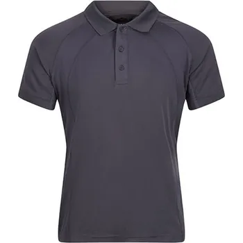 Pánské oblečení Regatta Pánská funkční polokošile TRS147 Ocelová L