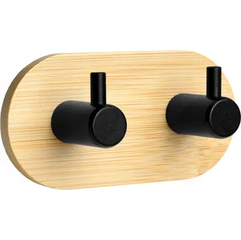 Věšák Samolepicí háček Gockowiak hnědý, černý