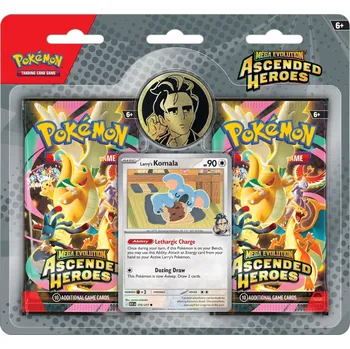 Sběratelská karetní hra Pokémon TCG: ME02.5 Ascended Heroes 2-Pack Blister Larry Komala