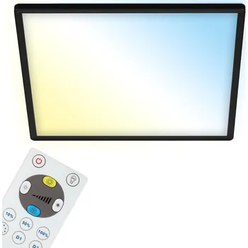 BRILONER AKCE - Slim CCT svítidlo LED panel, 42 cm, 22 W, černá - BRILO BRILO 7082-015