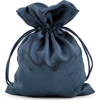 Dárkový pytlík 13x18 cm saténový, střední, 7 (13) modrá tmavá
