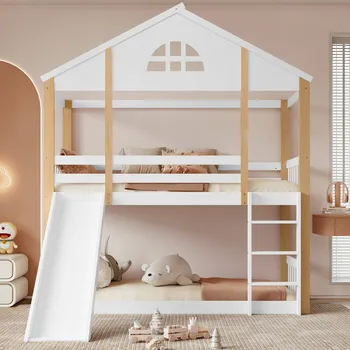 Postel Jednolůžková dřevěná postel Arhatreya 90x200 cm bílá