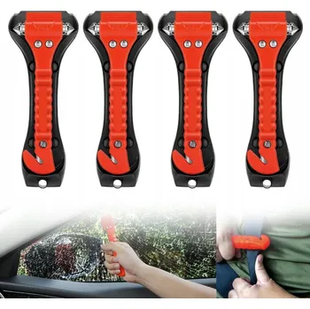 Kladivo Kladivo na rozbíjení autoskel s nožem na přeřezání bezpečnostních pásů, nouzové