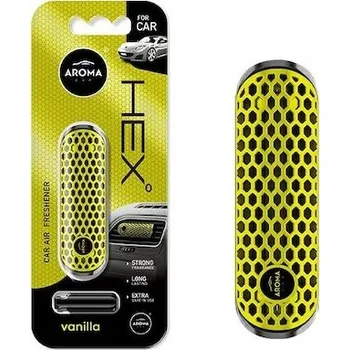 Vůně do auta Osvěžovač vzduchu CAR HEX vanilla
