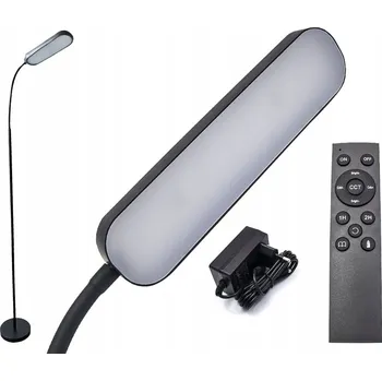 Stojací lampa Stojací lampa IQepe s integrovaným LED zdrojem 12 W, černá