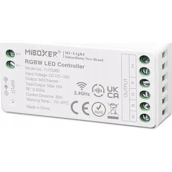 LED osvětlení RGBW Zónový Ovladač MILIGHT LED Pásku FUT038S