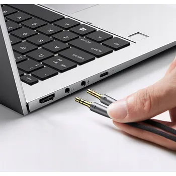 Sluchátka ROZDĚLOVAČ AUX KABELU PRO SLUCHÁTKA A MIKROFON K POČÍTAČI