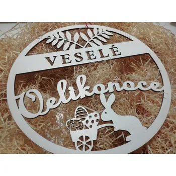 Velikonoční dekorace Dekohra Velikonoční výzdoba 25 x 25 cm