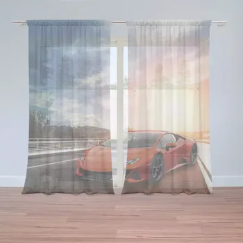 Záclona Sablio Záclony Sportovní auto 3: 2 ks - 150x250 cm - Sablio