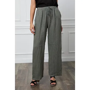 Dámské kalhoty Fleur de Lin Khaki 516228 S